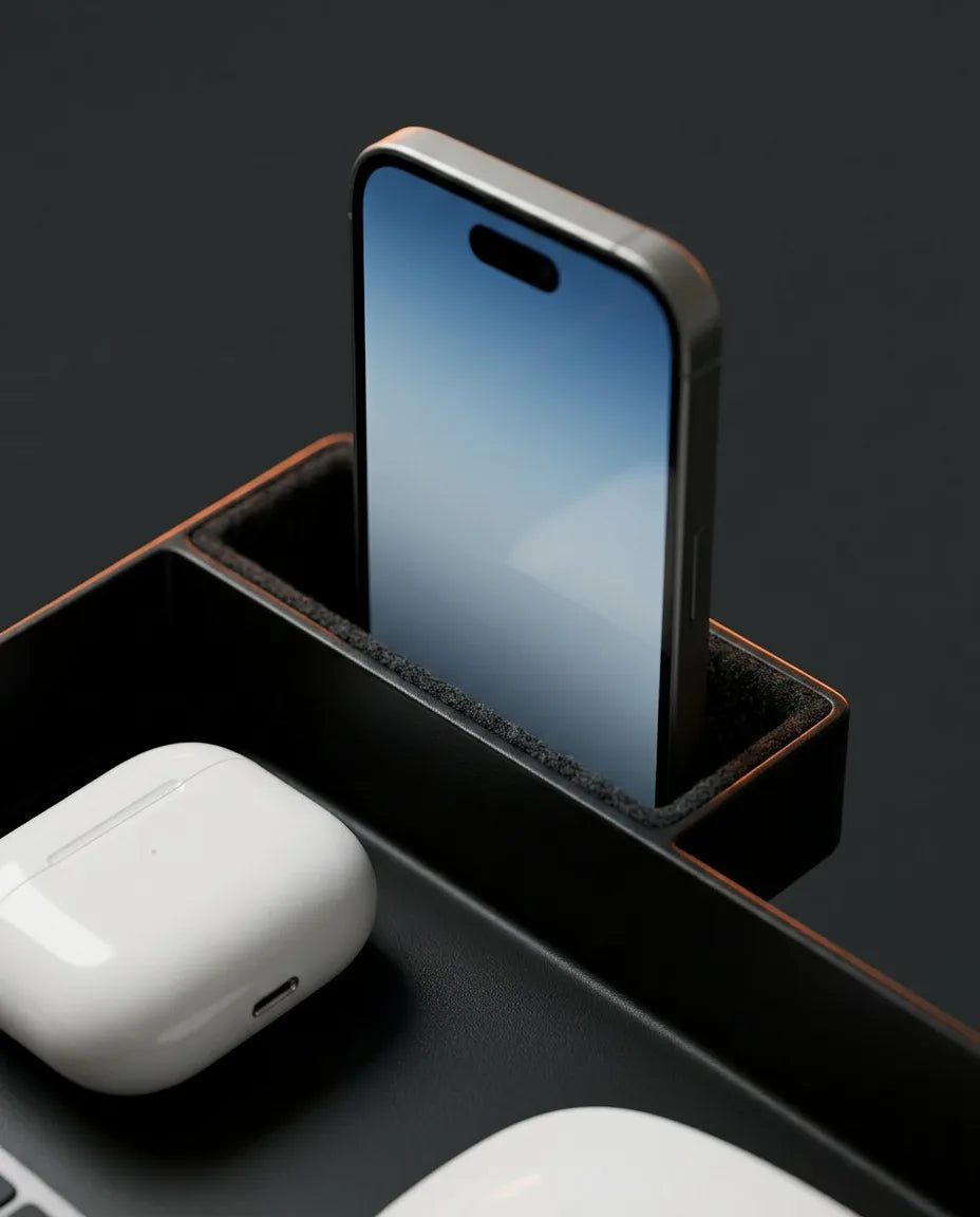 Clip-On Bed Tray – Space-Saving Shelf for Laptop, Phone and Drinks – product image 4