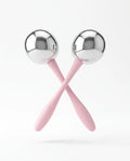 Stainless Steel Face Rollers, Set of 2 – Cooling Facial Massage for Every Day – product image 1