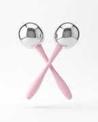 Stainless Steel Face Rollers, Set of 2 – Cooling Facial Massage for Every Day – product image 1