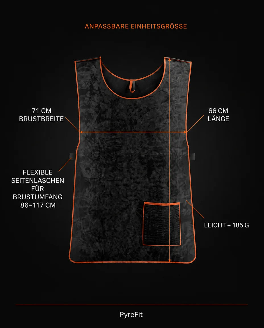 Veste rafraîchissante sans manches activée à l'eau – refroidissement par évaporation pendant des heures, pour les journées chaudes – image du produit 7