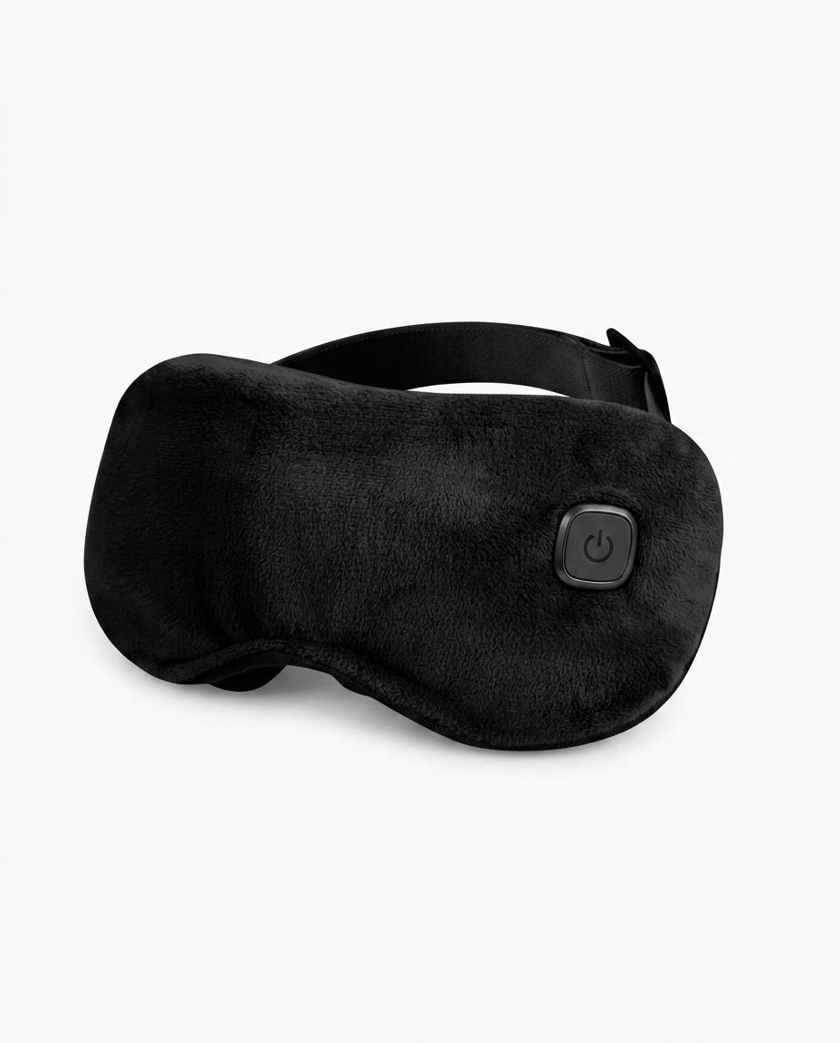 Masseur pour les yeux pliable avec chaleur – variante noire