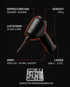 Mini Handheld Vacuum and Air Blower – Cordless Cleaning for Keyboards, Electronics and Cars – product image 10