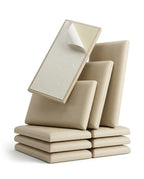 Upholstered Wall Panels, Set of 8 – Peel-and-Stick Headboard Look, No Installation – product image 1