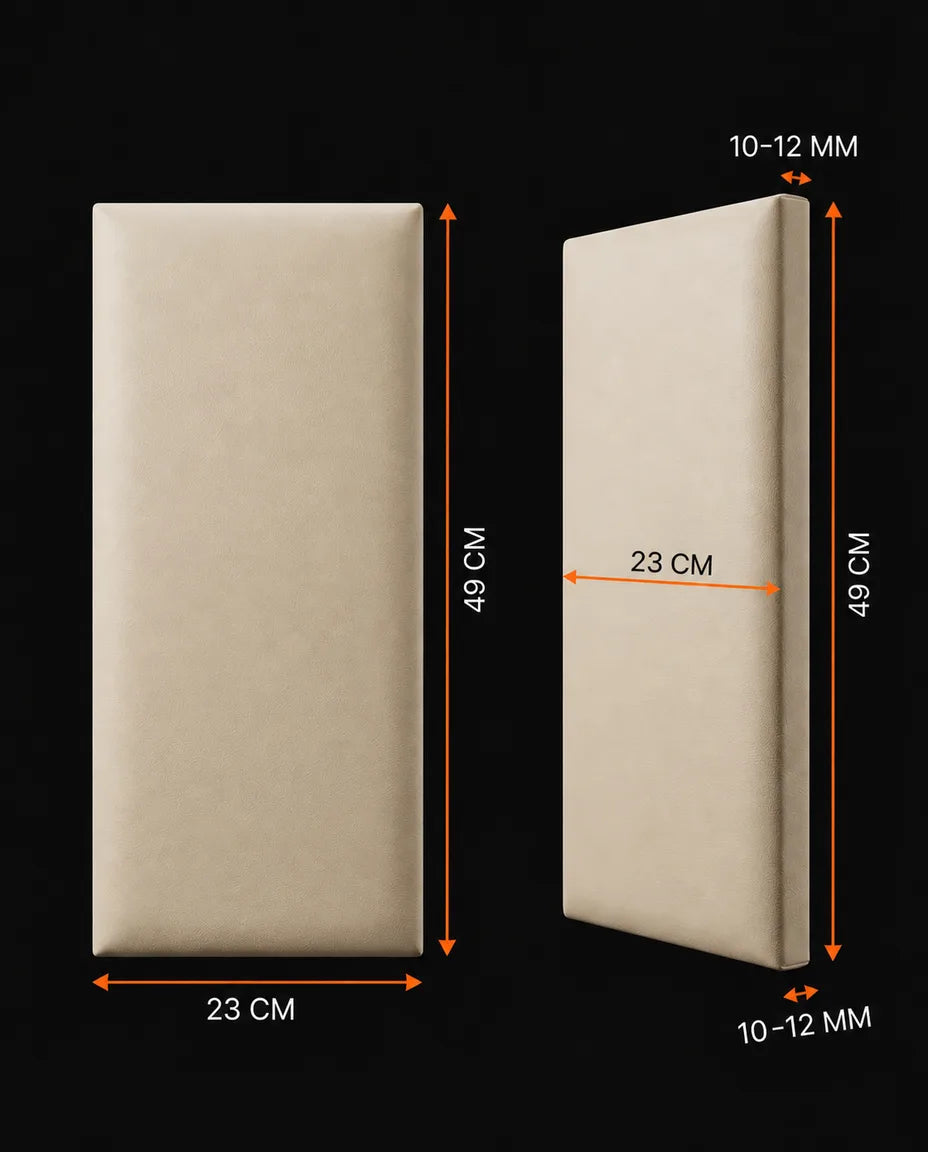 Upholstered Wall Panels, Set of 8 – Peel-and-Stick Headboard Look, No Installation – product image 7