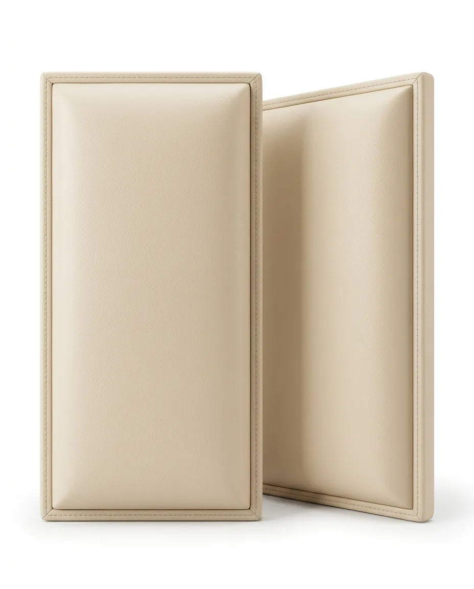 Panneaux muraux rembourrés, ensemble de 8 – effet tête de lit autocollant, sans installation – image du produit 13