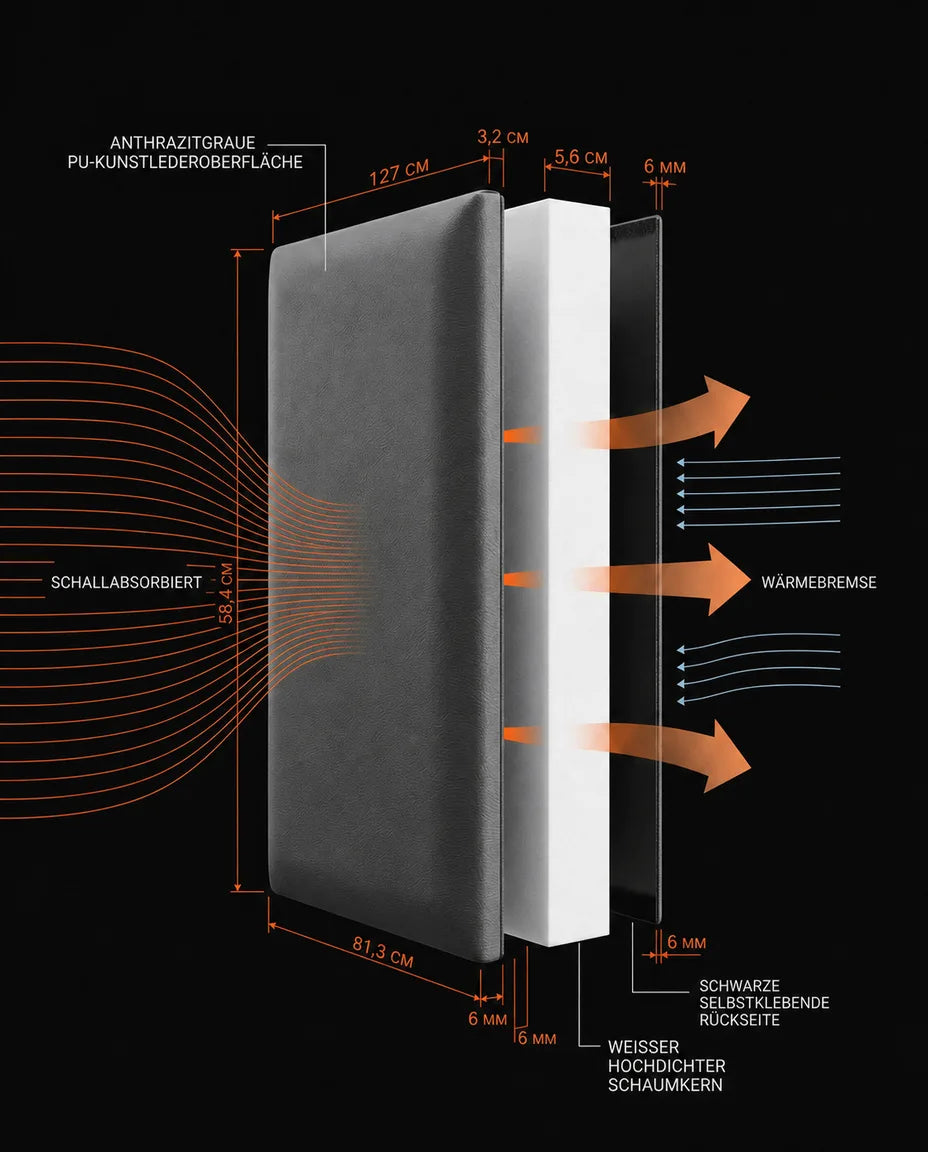 Upholstered Wall Panels, Set of 8 – Peel-and-Stick Headboard Look, No Installation – product image 15