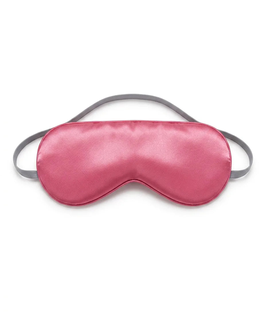 Masque de sommeil en soie à forme profilée – obscurité totale à la maison comme en déplacement – image du produit 11