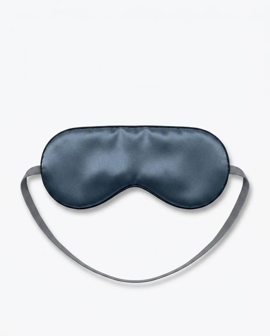 Masque de sommeil en soie à forme profilée – obscurité totale à la maison comme en déplacement – image du produit 12