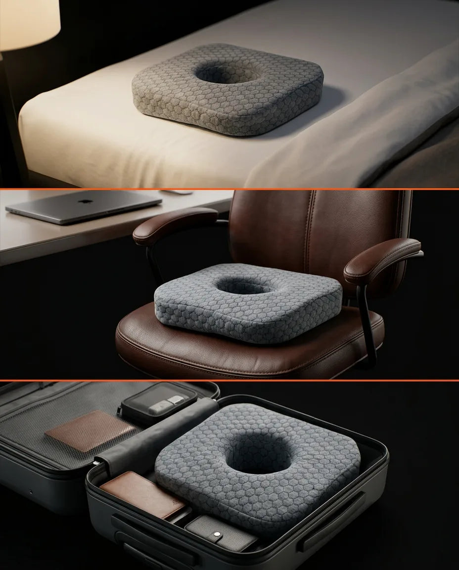 Ear Pillow with Cut-Out for Side Sleepers – Pressure Relief for Ears and Piercings – product image 9