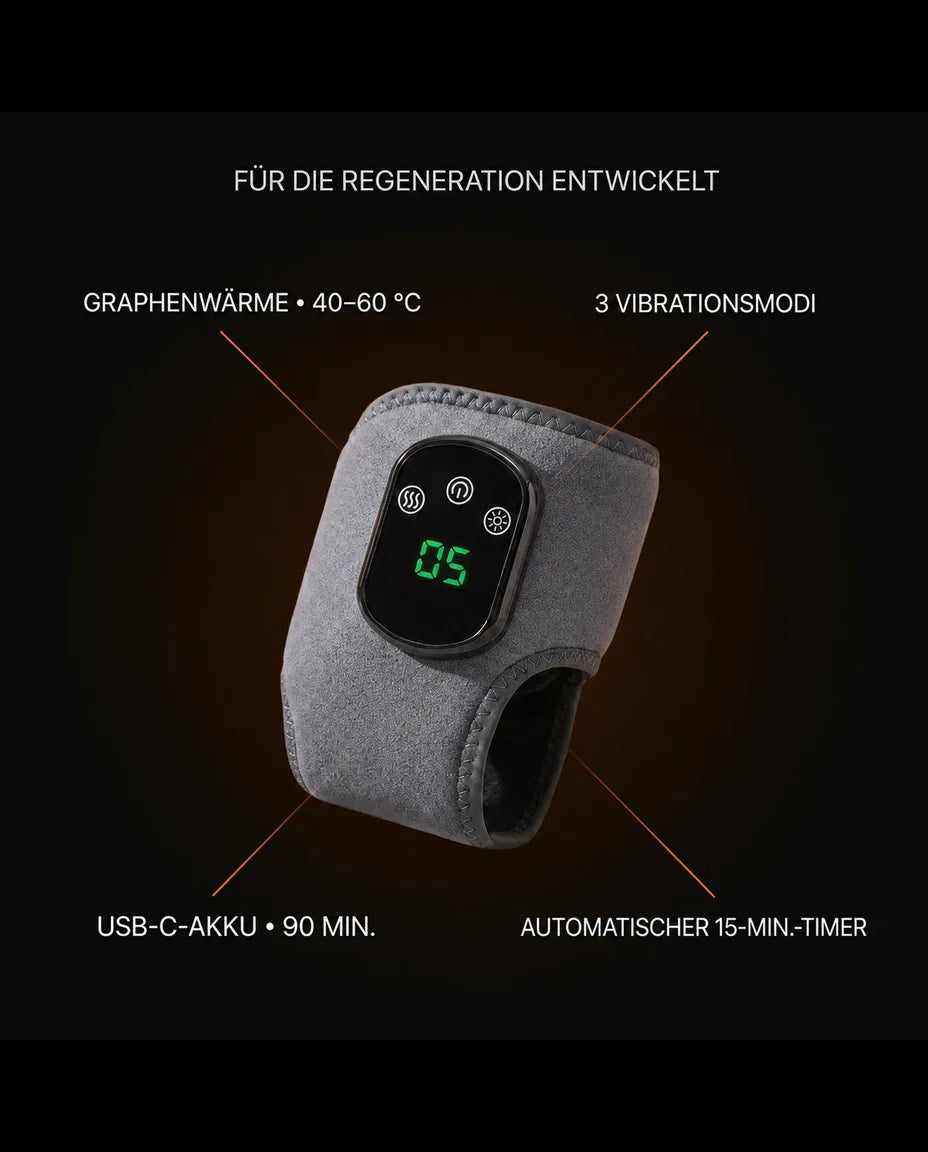 Cordless Knee, Calf and Elbow Massager – Heat and Vibration – product image 9