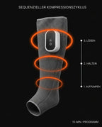 Masseur pour mollets – sans fil, avec trois niveaux d'intensité pour les jambes fatiguées – image du produit 12