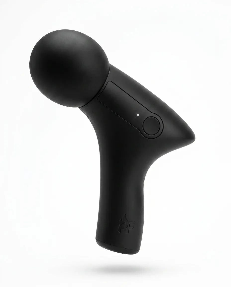 Handheld deep tissue massager – targets tension in the calves and neck – product image 1