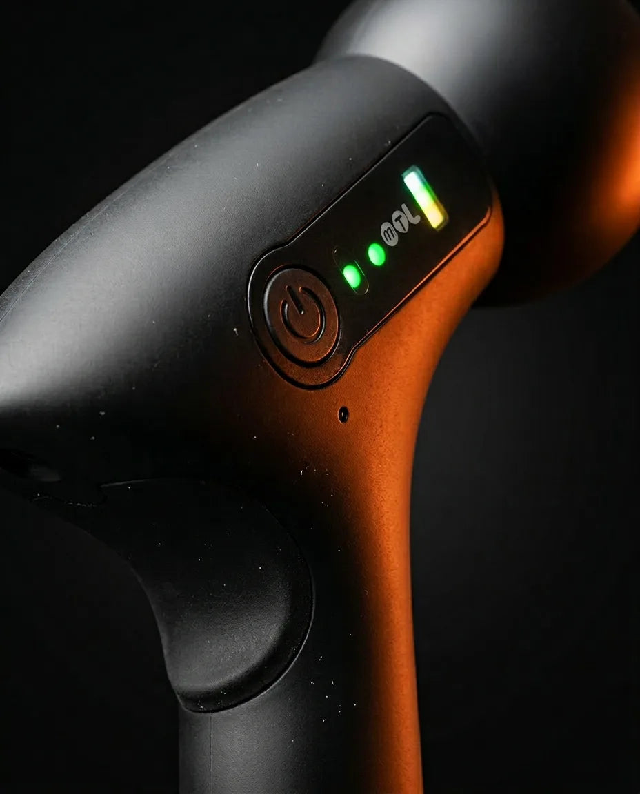 Handheld deep tissue massager – targets tension in the calves and neck – product image 5