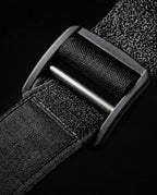 Adjustable buckle and strap of the heated shoulder wrap