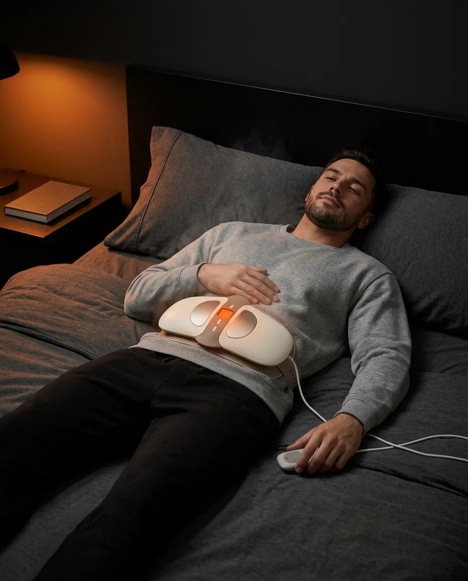 Back massager belt – heat and vibration for the lower back – product image 3