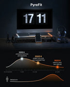Monitor Stand with Drawer and RGB Lighting – Raise Your Screen to Eye Level – product image 12