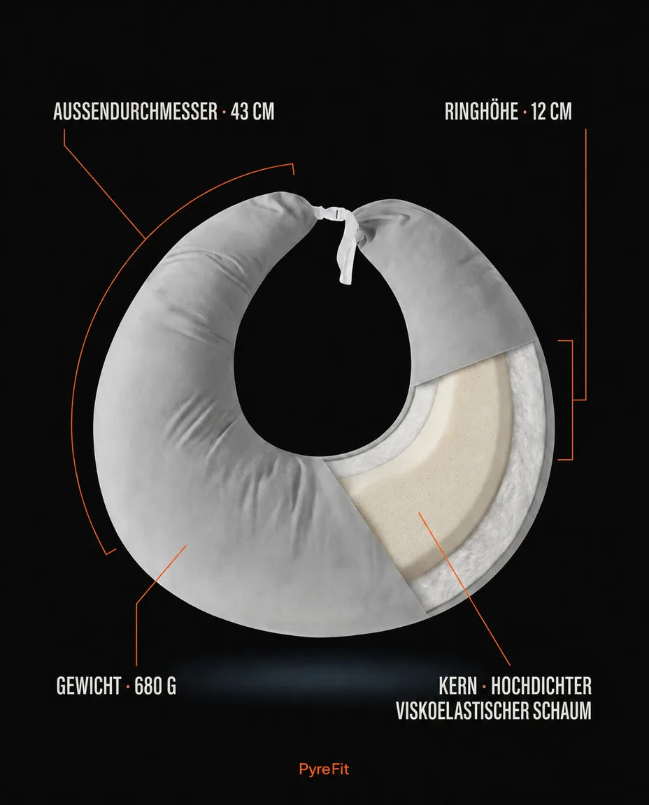 Reading pillow with armrests – for reading, gaming and working on the sofa or in bed – product image 11
