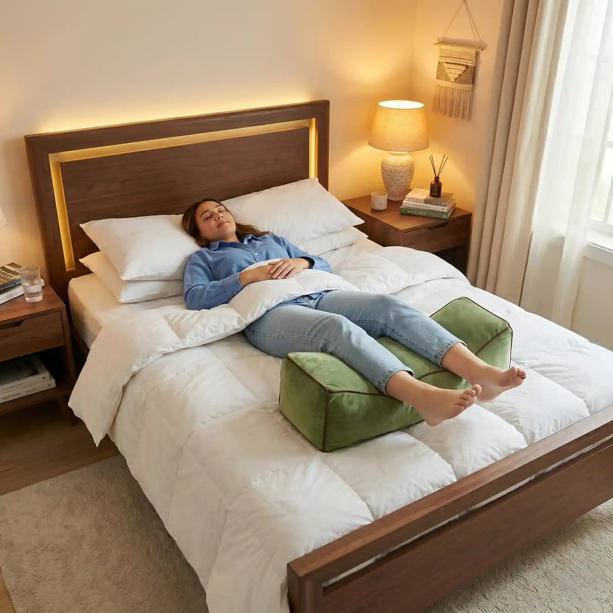 Knee Pillow for Side Sleepers – Ergonomic Support for Legs and Hips – product image 9