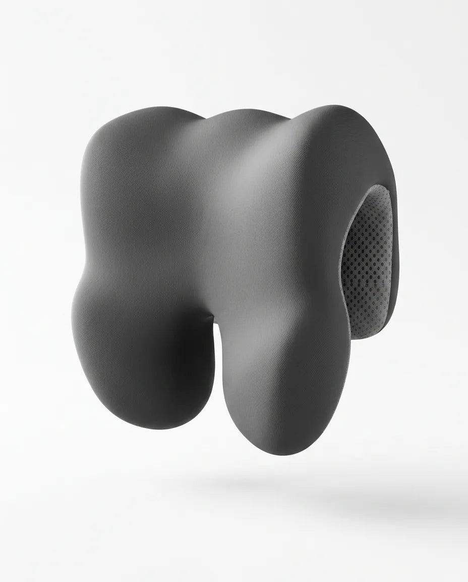 Travel Pillow for Neck Support – for the Car, Flights and Short Desk Breaks – product image 9