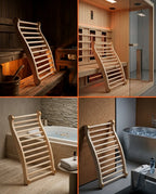 Wooden Sauna Backrest – Ergonomic Support for Spa and Bath – product image 9