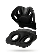 Orthopedic seat cushion with back support – upright posture, relieved tailbone – product image 6