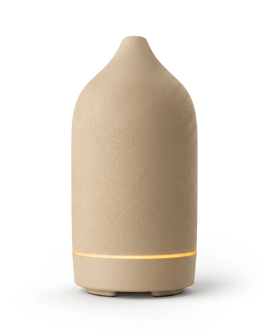 Diffuseur d'arômes en céramique – nébulisation ultrasonique silencieuse pour huiles essentielles – image du produit 7