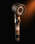 Filtered shower head for hard water – high pressure and tool-free installation – product image 6