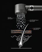 Filtered shower head for hard water – high pressure and tool-free installation – product image 11