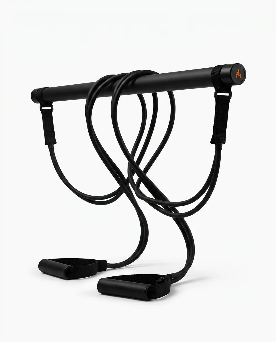 Pilates Bar Kit with Resistance Bands – Joint-Friendly Home Workout – product image 9