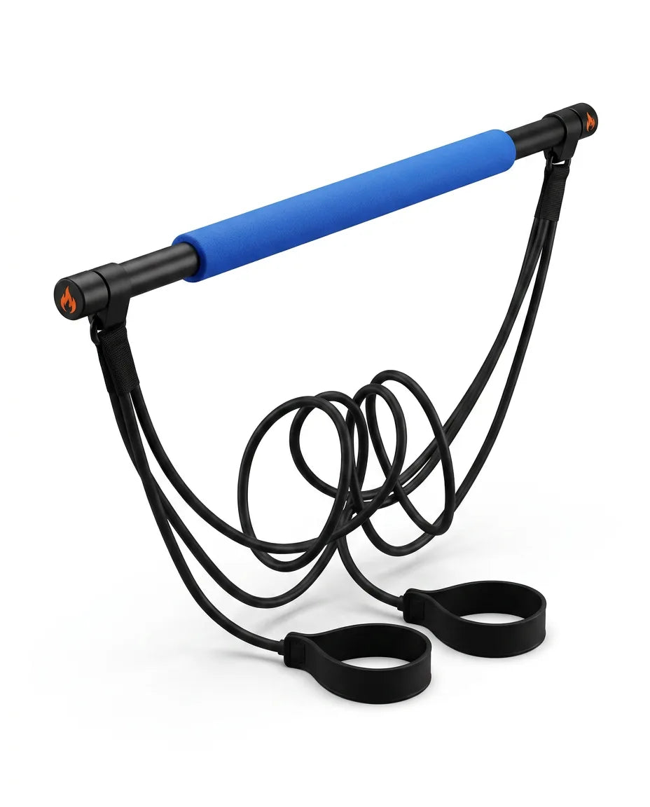 Pilates Bar Kit with Resistance Bands – Joint-Friendly Home Workout – product image 10