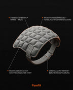 Coussin chaud-froid flexible – infographie sur la forme et les dimensions