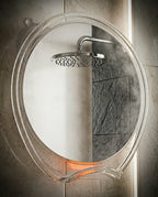 Miroir de douche antibuée avec crochet à rasoir – vision claire pour le rasage grâce à une ventouse puissante – image du produit 6