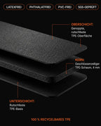 Foldable Travel Yoga Mat – Non-Slip TPE Mat for Hotels, Parks and On the Go – product image 16