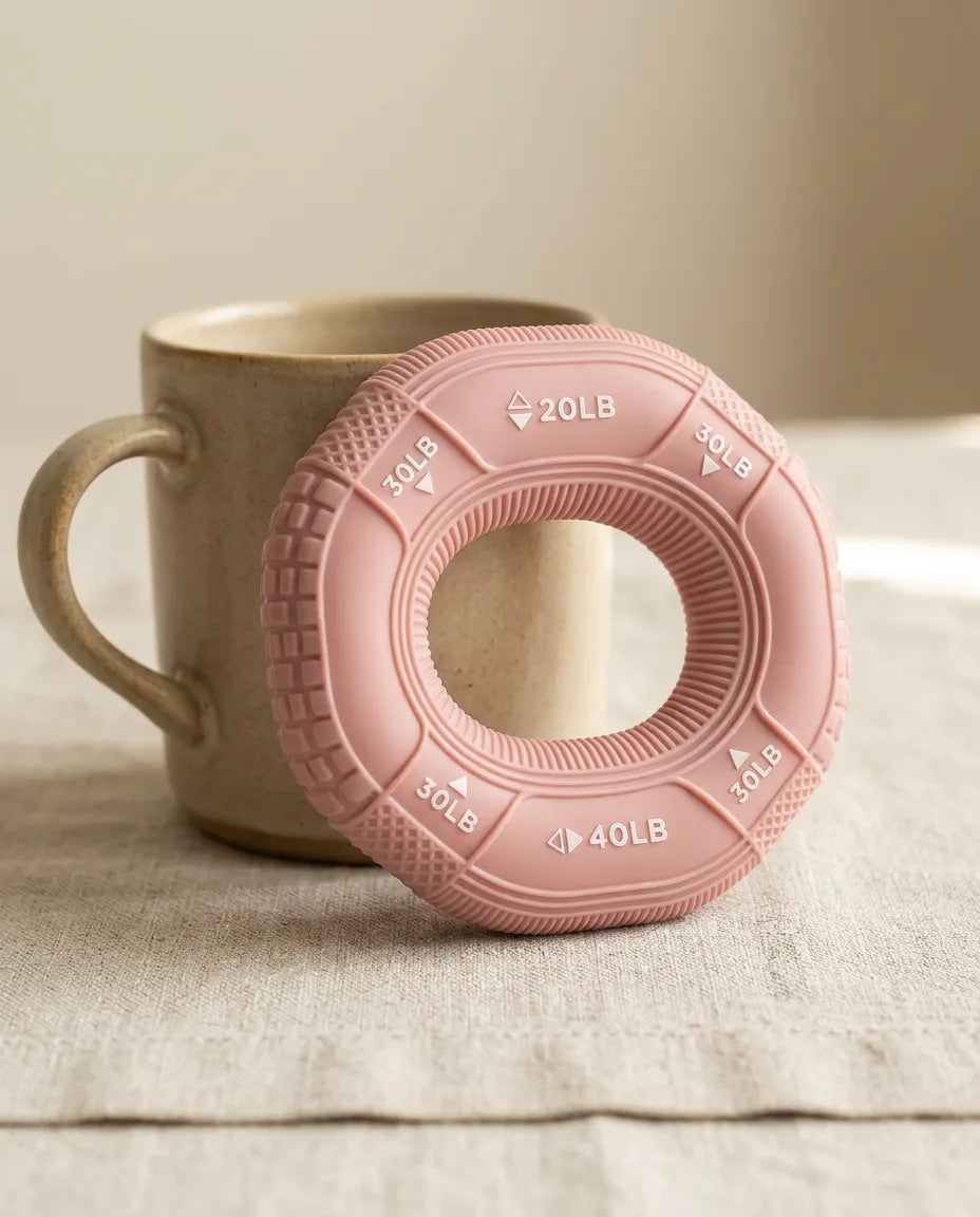 Silicone Hand Grip Trainer – Grip Strength Ring for Hands, Wrists and Forearms – product image 10