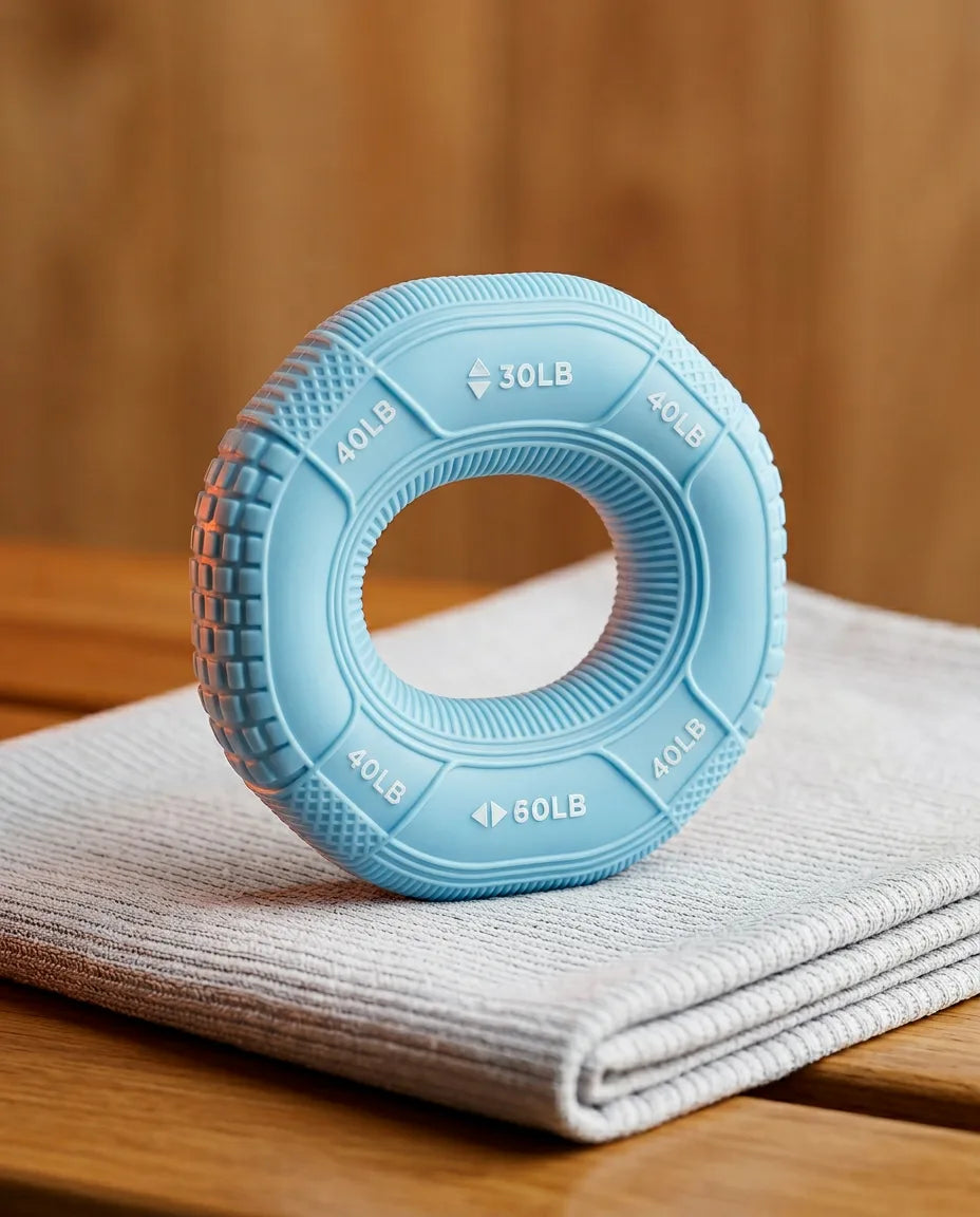 Silicone Hand Grip Trainer – Grip Strength Ring for Hands, Wrists and Forearms – product image 11