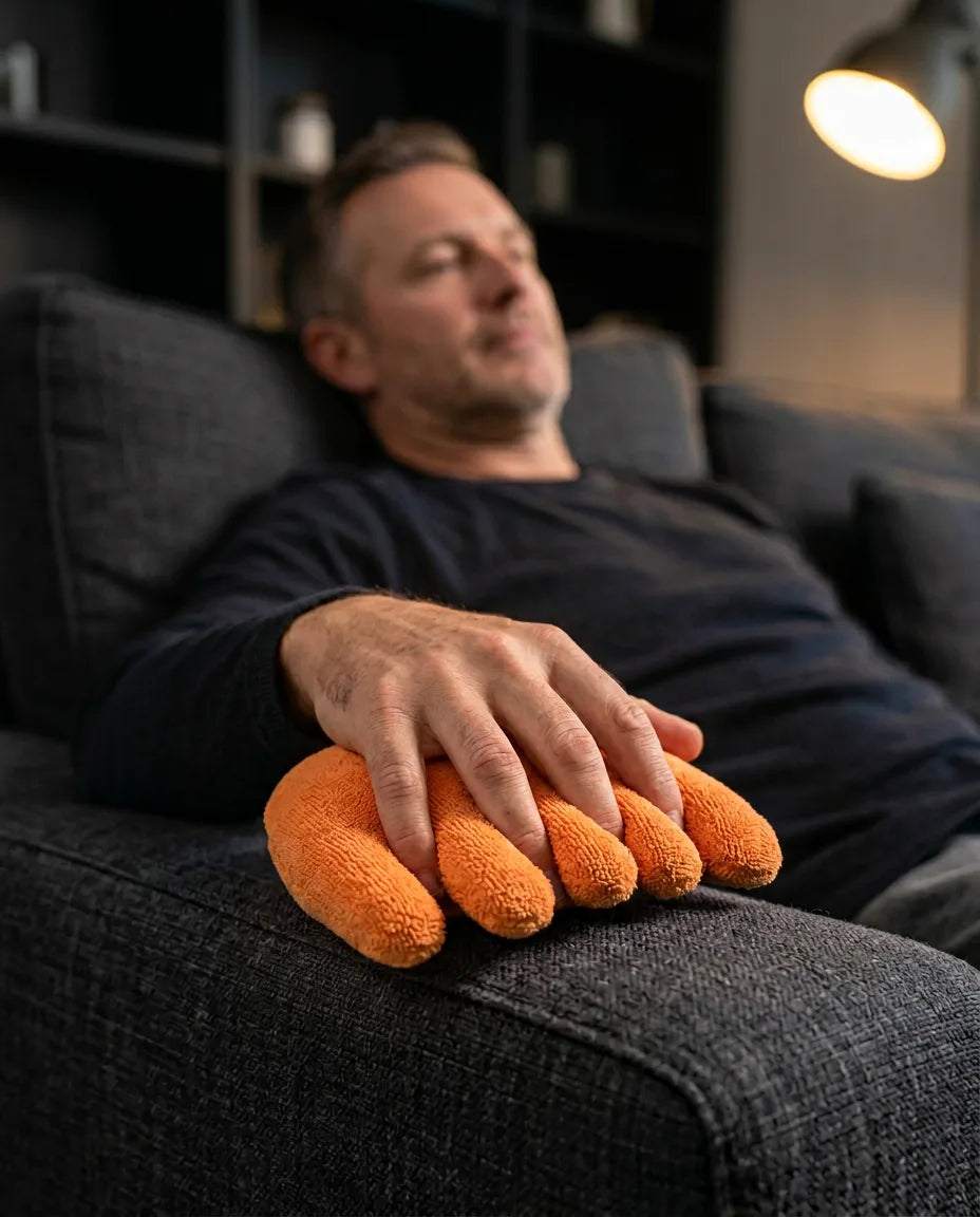 Support de poignet avec rainures pour les doigts – appui ergonomique pour les mains fatiguées – image du produit 3