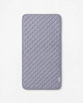 Tapis chauffant électrique – 63 × 31 cm – tapis matelassé rectangulaire gris