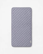 Tapis chauffant électrique – 63 × 31 cm – tapis matelassé rectangulaire gris