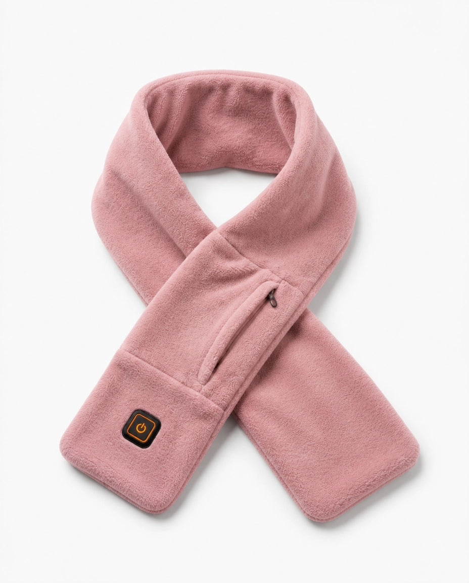 Foulard chauffant USB PyreFit en rose, variante de couleur