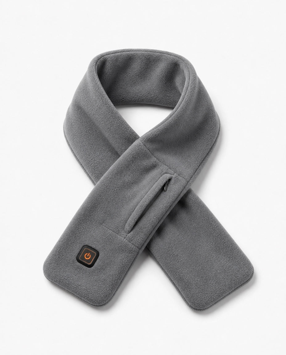 Foulard chauffant USB PyreFit en gris, variante de couleur