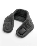 Neck and shoulder warmer – grey warmer with neck opening