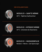 Brosse de massage chauffante avec applicateur d'huile capillaire – aperçu des modes illustrés