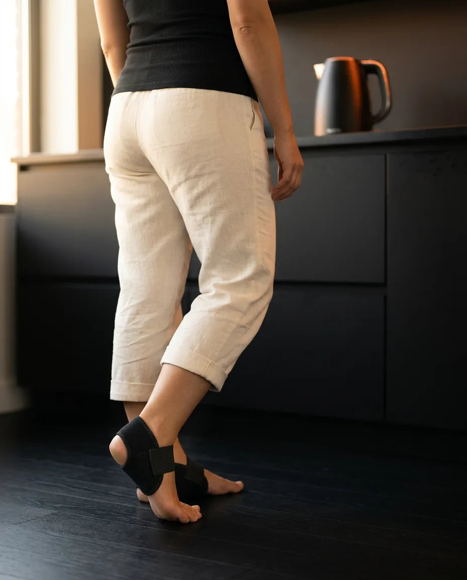 Silicone Gel Heel Pads with Strap – Cushioning for Tired Heels in Your Shoes – product image 2