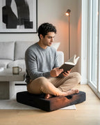 Memory foam meditation cushion – pressure-relieving support for knees and floor exercises – product image 10