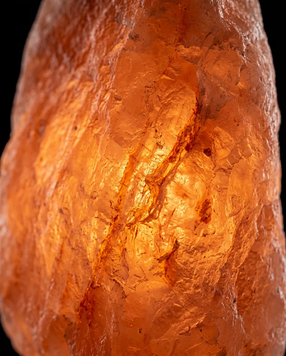Lampe en sel de l'Himalaya – lumière d'ambiance chaleureuse pour la chambre et le coin lecture – image du produit 4