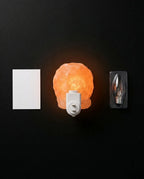 Lampe en sel de l'Himalaya – lumière d'ambiance chaleureuse pour la chambre et le coin lecture – image du produit 9