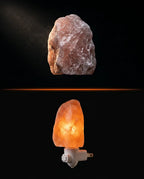 Lampe en sel de l'Himalaya – lumière d'ambiance chaleureuse pour la chambre et le coin lecture – image du produit 10