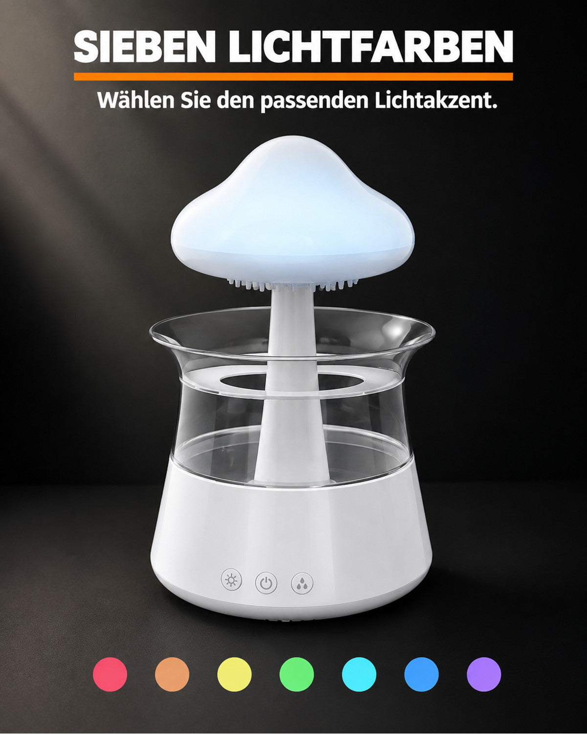 Cloud-shaped humidifier – product view 7
