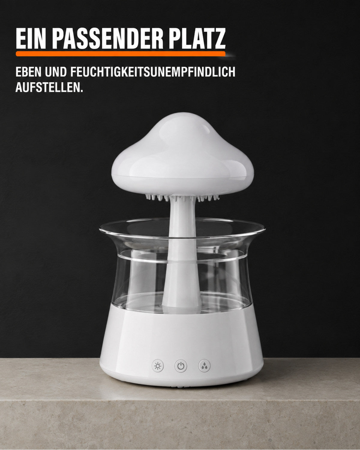 Cloud-shaped humidifier – product view 8