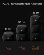 Inflatable Travel Footrest – Rests Your Legs on Planes, Trains and in the Car – product image 7